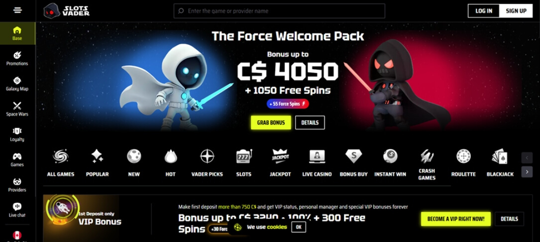 Slot Vader Review